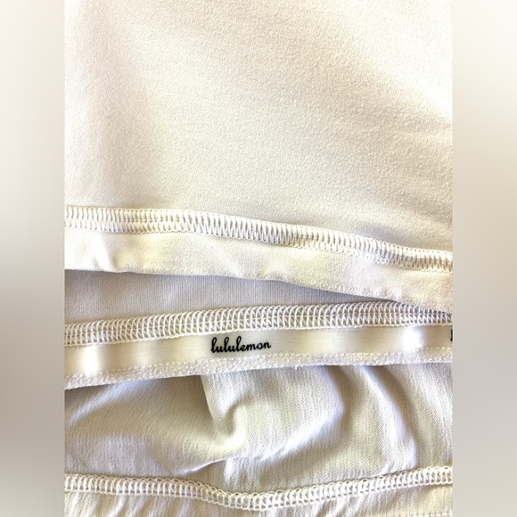 Lululemon Mid-rise Pace Rival Skirt, size 10, white - Picture 13 of 16